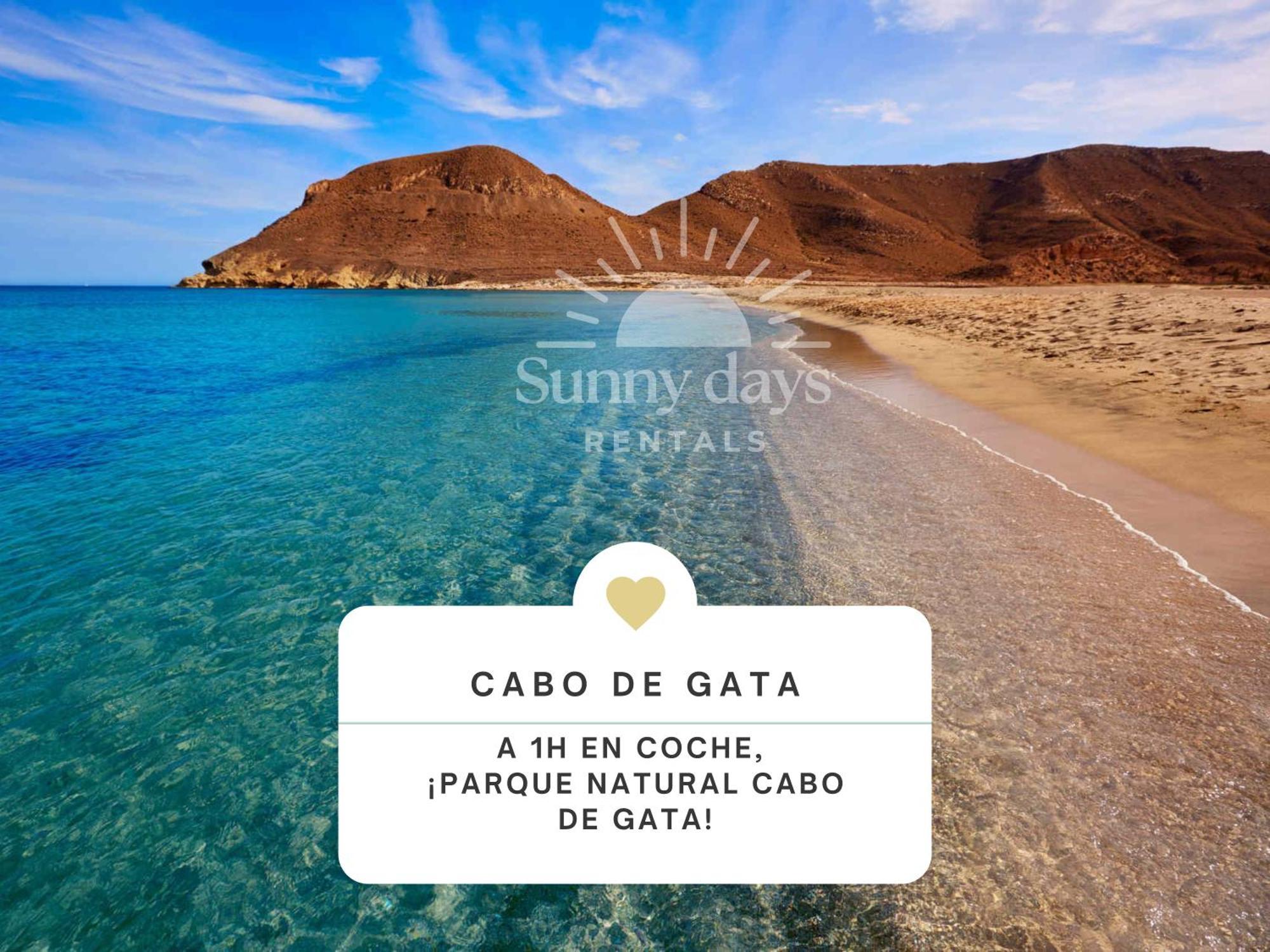 Acogedor Apartamento A 30 Metros De La Playa - Wifi - Smarttv Almería Exterior foto
